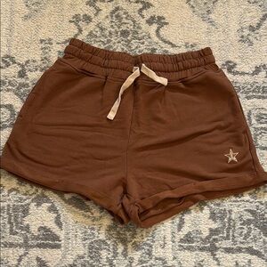 Brown Jeffery Star Women's Shorts